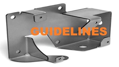 design of sheet metal brackets|sheet metal rib design guidelines.